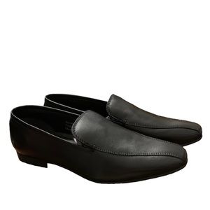 Benelaccio Boys Formal Black Slip On Dress Shoes- Size 39, US 7 New